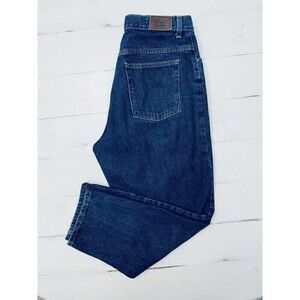 L.L. Bean Jeans Original Fit Relaxed Women's Size 16P Regular High Rise Tapered